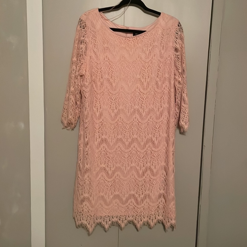 Mauve Lace Dress